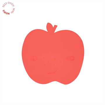 OYOY Yummy Apple Placemat Cherry Red